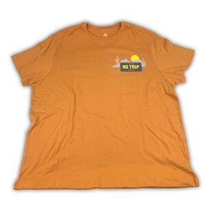 Disney Cars Pixar Ornament Valley T Shirt Sz XXL Orange Radiator Springs Rd Trip